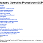 Standard Operating Procedures